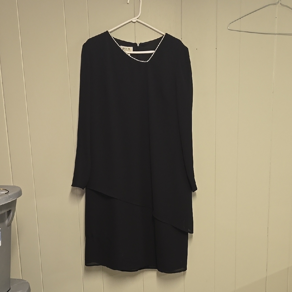 Rouie black flowy dress